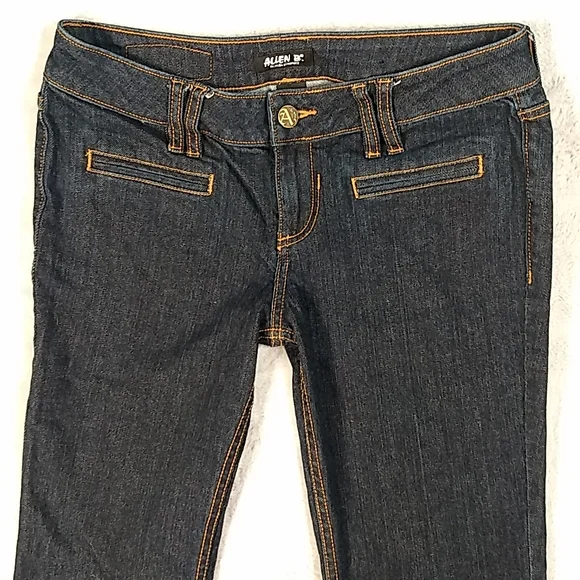 Allen B. By Allen Schwartz skinny straight zipper cuffs Size 4 - Picture 3 of 17